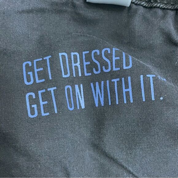 DU/ER DUER Performance Denim Straight Mid Jeans Aged Black Distressed Size 27 - Picture 11 of 13